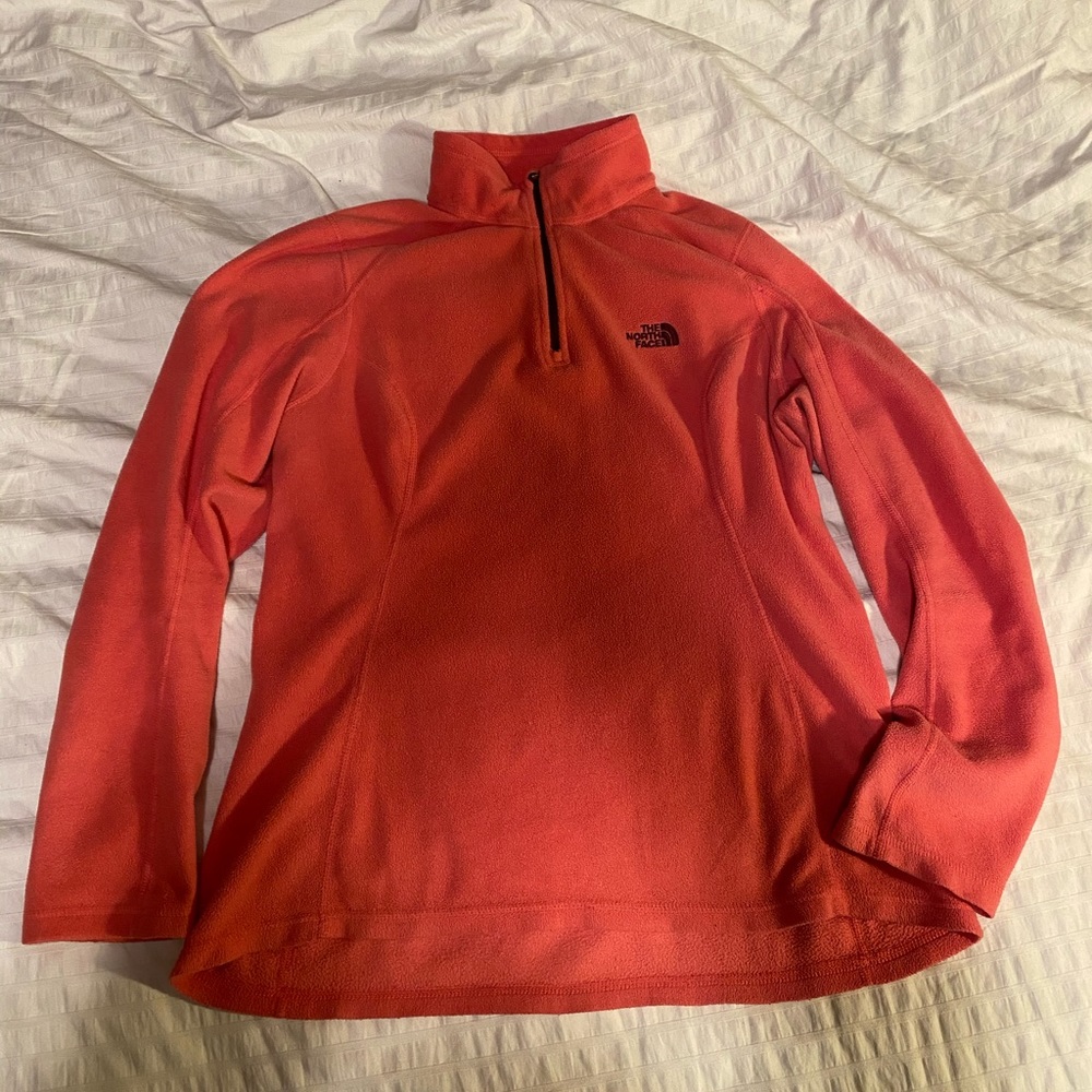 North Face 3/4 Zip Pullover Sweatshirt
